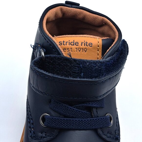 Stride Rite Quinn Kid's Leather - Size Boys 6W - Picture 7 of 12